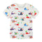 Summer Boys Helicopter Printed Short Sleeve